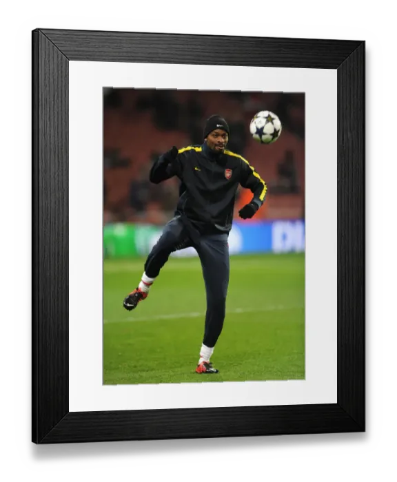 Framed Print : Abou Diaby (Arsena). Arsenal 1: 3 Bayern Munich. UEFA Champions League. Round of 16, 1st Leg Framed Print : Abou Diaby (Arsena). Arsenal 1: 3 Bayern Munich. UEFA Champions League. Round of 16, 1st Leg