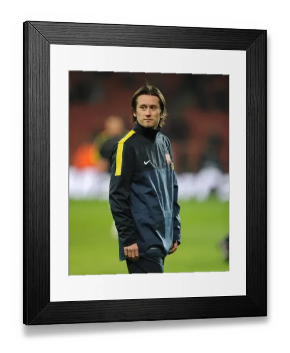 Framed Print : Tomas Rosicky (Arsenal). Arsenal 1: 3 Bayern Munich. UEFA Champions League. Round of 16, 1st Leg Framed Print : Tomas Rosicky (Arsenal). Arsenal 1: 3 Bayern Munich. UEFA Champions League. Round of 16, 1st Leg