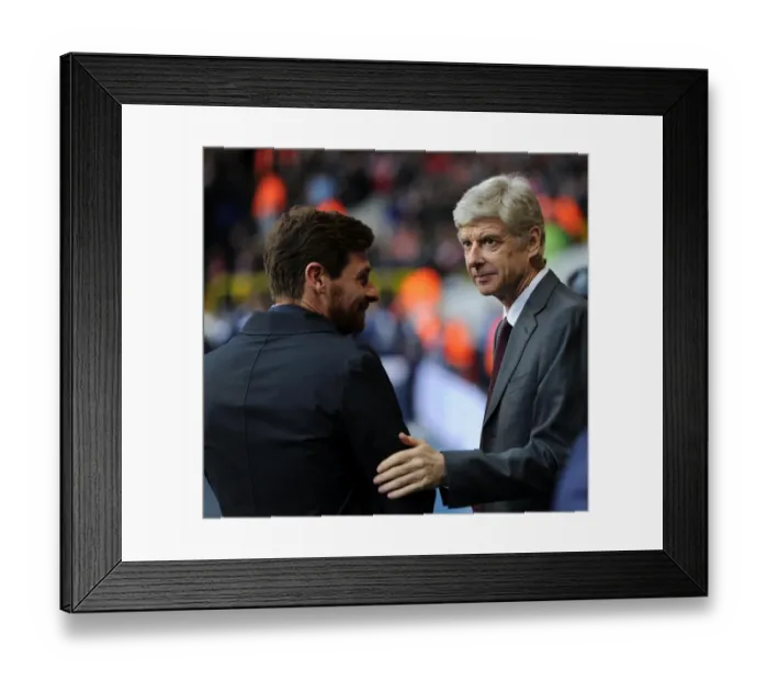 Framed Print : Arsene Wenger and Andre Villas-Boas Face Off: Tottenham Hotspur vs Arsenal, Premier League 2012-13 Framed Print : Arsene Wenger and Andre Villas-Boas Face Off: Tottenham Hotspur vs Arsenal, Premier League 2012-13