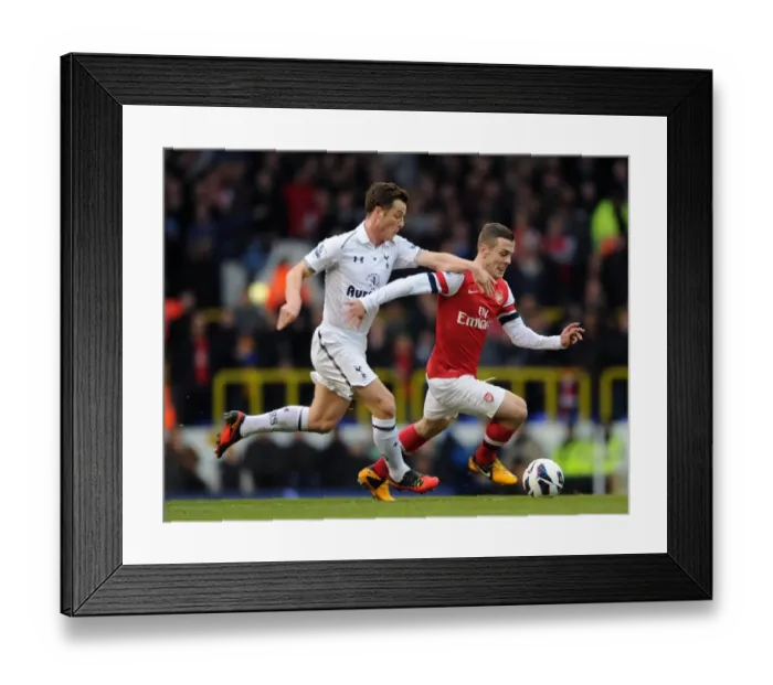 Framed Print : Wilshere vs Parker: Intense Rivalry in the Heart of the North London Derby Framed Print : Wilshere vs Parker: Intense Rivalry in the Heart of the North London Derby