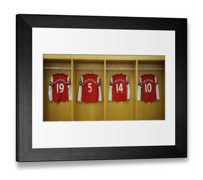 Framed Print : Arsenal's Big Four: Cazorla, Vermaelen, Walcott, and Wilshere Prepare for Arsenal v Aston Villa (2012-13) Framed Print : Arsenal's Big Four: Cazorla, Vermaelen, Walcott, and Wilshere Prepare for Arsenal v Aston Villa (2012-13)