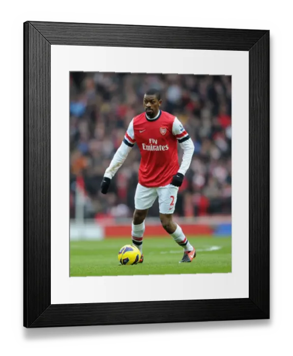 Framed Print : Abou Diaby: Arsenal Midfielder in Action Against Aston Villa, Premier League 2012-13 Framed Print : Abou Diaby: Arsenal Midfielder in Action Against Aston Villa, Premier League 2012-13