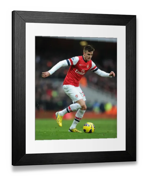 Framed Print : Carl Jenkinson: In Action for Arsenal Against Aston Villa, Premier League 2012-13 Framed Print : Carl Jenkinson: In Action for Arsenal Against Aston Villa, Premier League 2012-13