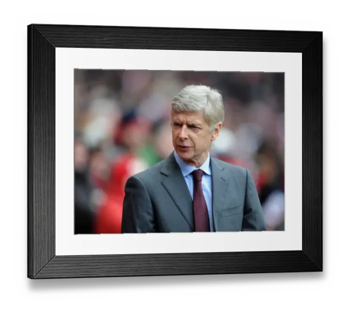 Framed Print : Arsene Wenger Leads Arsenal Against Aston Villa in the Premier League (2012-13) Framed Print : Arsene Wenger Leads Arsenal Against Aston Villa in the Premier League (2012-13)