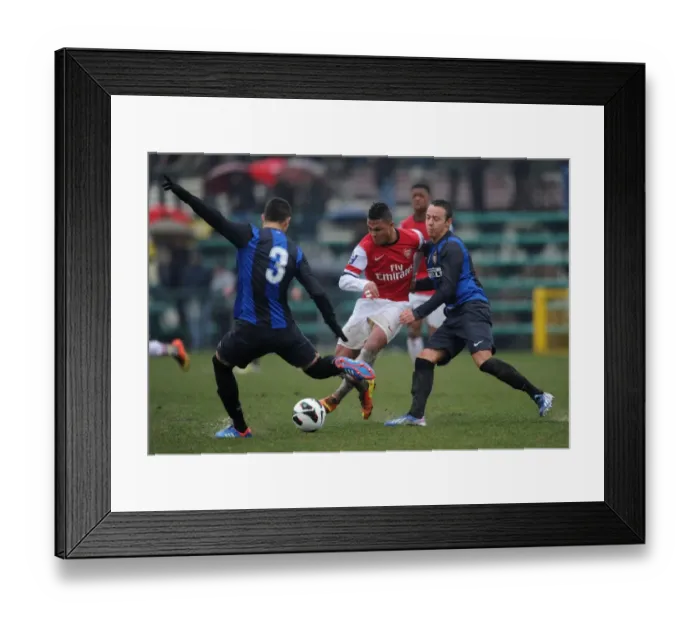 Framed Print : Serge Gnabry vs Alborno and Tassi: Inter Milan U19 vs Arsenal U19 NextGen Series Clash Framed Print : Serge Gnabry vs Alborno and Tassi: Inter Milan U19 vs Arsenal U19 NextGen Series Clash
