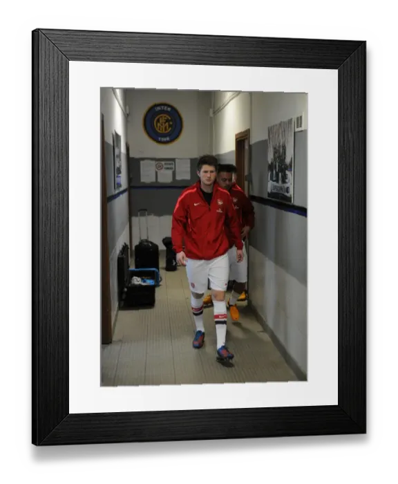Framed Print : Sead Hajrovic (Arsenal) before the match. Inter Milan U19 0: 1 Arsenal U19. NextGen Series