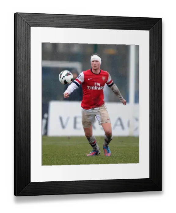 Framed Print : Sead Hajrovic (Arsenal). Inter Milan U19 0: 1 Arsenal U19. NextGen Series. Last 16
