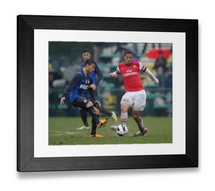 Framed Print : Inter Milan U19 vs Arsenal U19: NextGen Series 2012-13