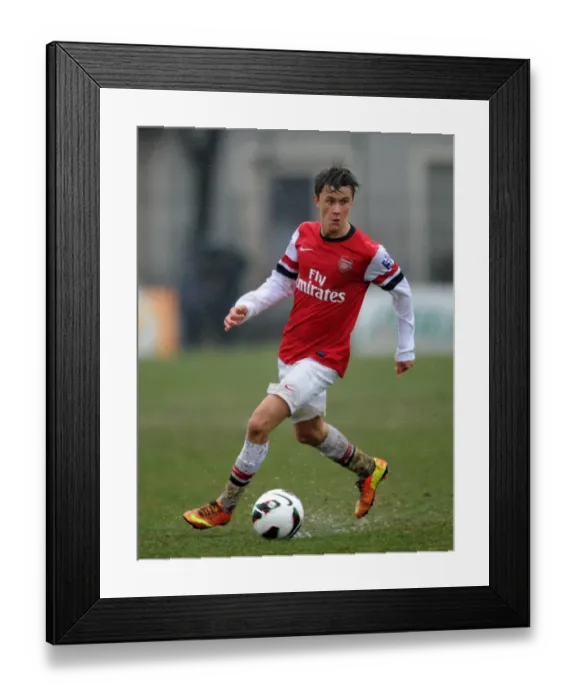 Framed Print : NextGen Series: Kris Olsson of Arsenal U19 vs Inter Milan U19