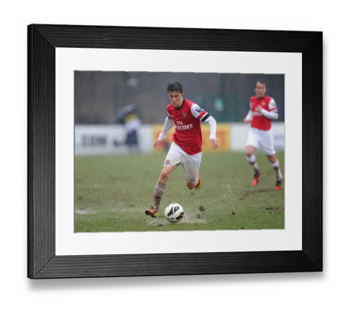 Framed Print : NextGen Series: Kris Olsson Goes Head-to-Head Against Inter Milan U19
