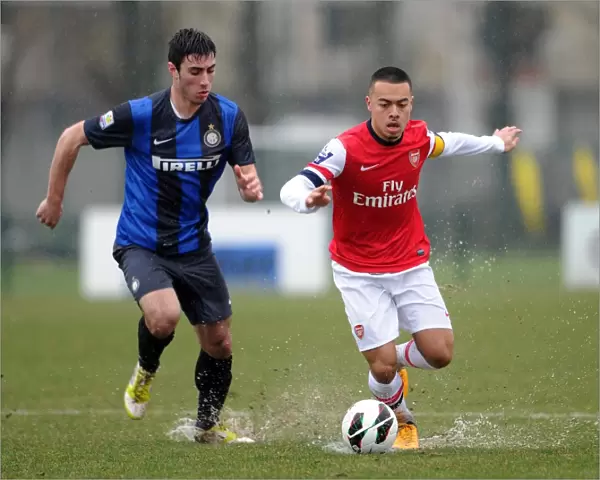 Nico Yennaris (Arsenal) Colombi (Inter). Inter Milan U19 0: 1 Arsenal U19. NextGen Series