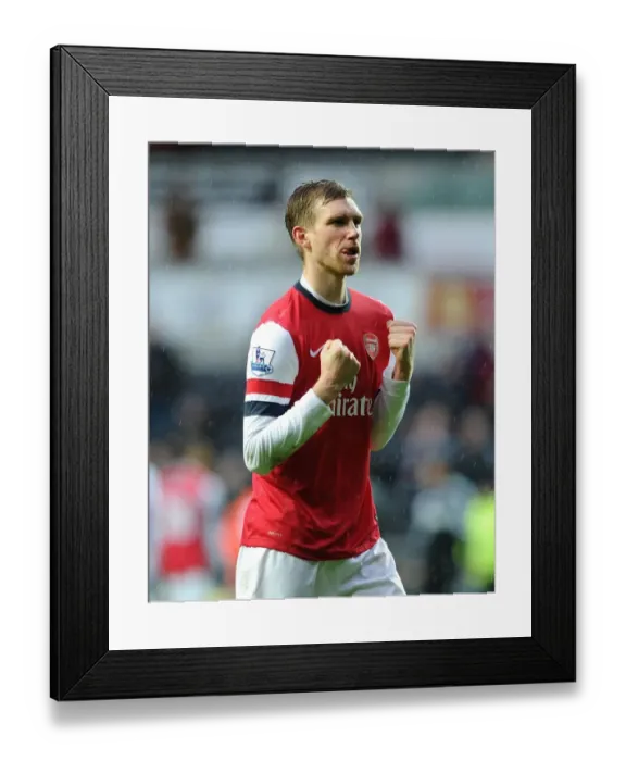 Framed Print : Per Mertesacker: A Moment After Swansea City vs. Arsenal (2012-13) Framed Print : Per Mertesacker: A Moment After Swansea City vs. Arsenal (2012-13)