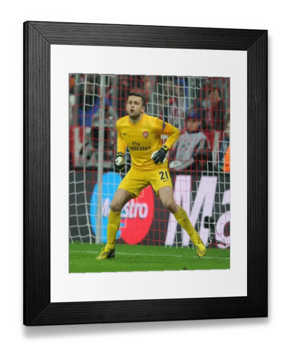 Framed Print : Lukasz Fabianski: Arsenal's Fortress in Munich - Bayern vs Arsenal, UEFA Champions League 2012-13 Framed Print : Lukasz Fabianski: Arsenal's Fortress in Munich - Bayern vs Arsenal, UEFA Champions League 2012-13