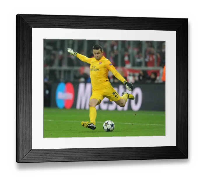 Framed Print : Arsenal's Unyielding Guardian: Lukasz Fabianski in Action at Allianz Arena (Bayern Munich vs Arsenal, UEFA Champions League 2012-13) Framed Print : Arsenal's Unyielding Guardian: Lukasz Fabianski in Action at Allianz Arena (Bayern Munich vs Arsenal, UEFA Champions League 2012-13)