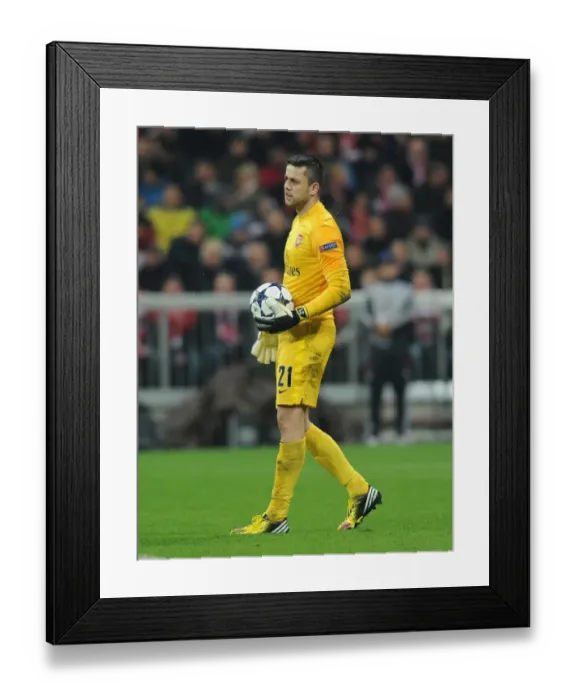 Framed Print : Arsenal's Unforgettable Battle at Bayern: Lukasz Fabianski's Heroic Performance in the 2012-13 UEFA Champions League Framed Print : Arsenal's Unforgettable Battle at Bayern: Lukasz Fabianski's Heroic Performance in the 2012-13 UEFA Champions League