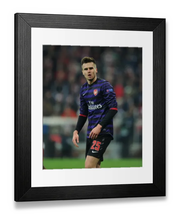 Framed Print : Carl Jenkinson Faces Bayern Munich in UEFA Champions League Showdown (2012-13) Framed Print : Carl Jenkinson Faces Bayern Munich in UEFA Champions League Showdown (2012-13)