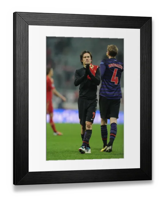 Framed Print : Tomas Rosicky's Farewell Applause: Arsenal FC vs. FC Bayern Munich, UEFA Champions League 2012-13 Framed Print : Tomas Rosicky's Farewell Applause: Arsenal FC vs. FC Bayern Munich, UEFA Champions League 2012-13