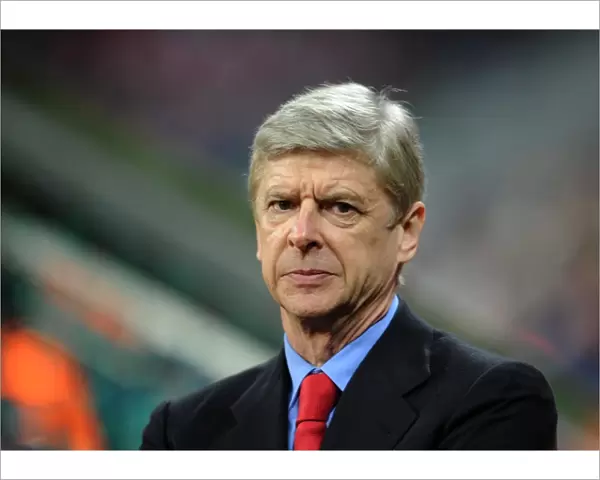 Arsene Wenger the Arsenal Manager. Bayern Munich 0: 2 Arsenal. UEFA Champions League