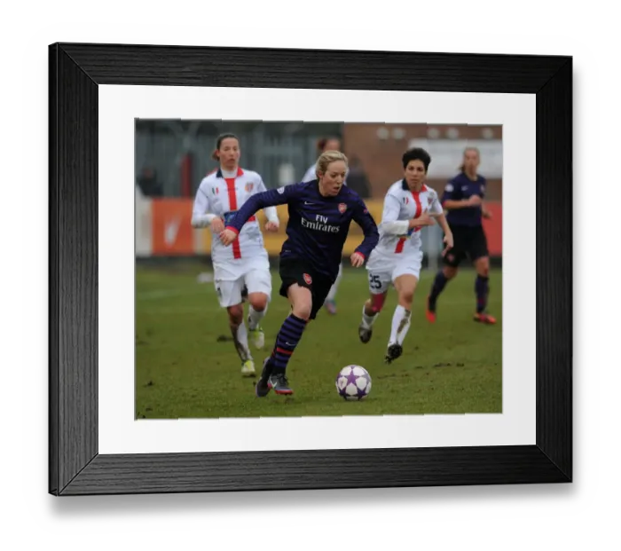 Framed Print : Gemma Davison in Action: Arsenal Ladies vs. ASD Torres CF, UEFA Women's Champions League Quarterfinals (2013) Framed Print : Gemma Davison in Action: Arsenal Ladies vs. ASD Torres CF, UEFA Women's Champions League Quarterfinals (2013)