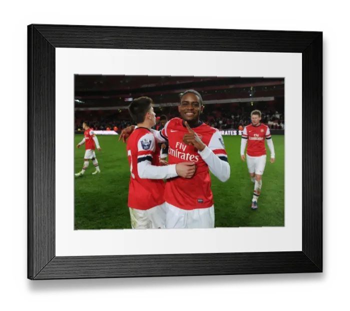 Framed Print : Kyle Ebecilio (Arsenal) after the match. Arsenal U19 1: 0 CSKA Moscow U19. NextGen Series Framed Print : Kyle Ebecilio (Arsenal) after the match. Arsenal U19 1: 0 CSKA Moscow U19. NextGen Series