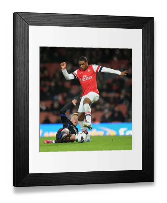 Framed Print : Kyle Ebecilio (Arsenal) Maxim Martusevich (CSKA). Arsenal U19 1: 0 CSKA Moscow U19 Framed Print : Kyle Ebecilio (Arsenal) Maxim Martusevich (CSKA). Arsenal U19 1: 0 CSKA Moscow U19