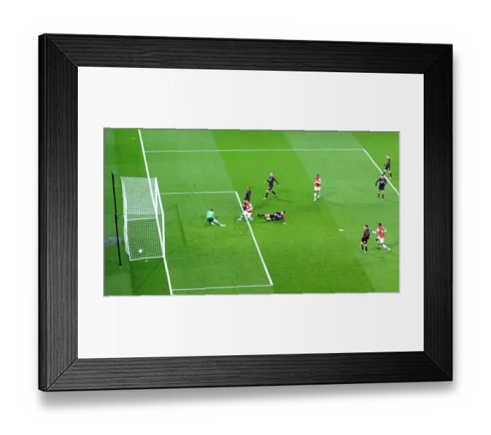 Framed Print : Serge Gnabry Scores Dramatic Goal Against CSKA U19 in NextGen Series Quarterfinal Framed Print : Serge Gnabry Scores Dramatic Goal Against CSKA U19 in NextGen Series Quarterfinal