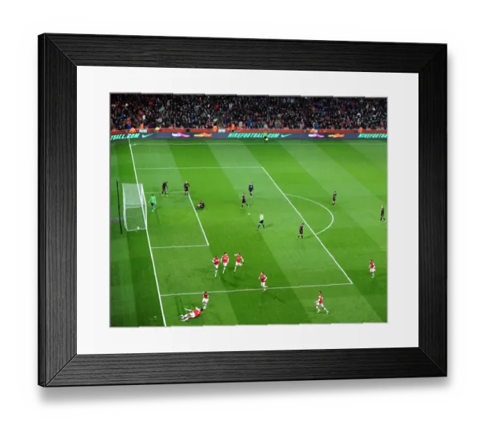 Framed Print : Serge Gnabry Scores for Arsenal U19 in NextGen Series Quarter Final