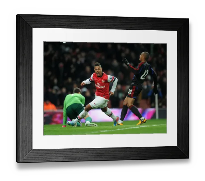 Framed Print : Serge Gnabry Scores for Arsenal U19 in NextGen Series Quarterfinals Framed Print : Serge Gnabry Scores for Arsenal U19 in NextGen Series Quarterfinals