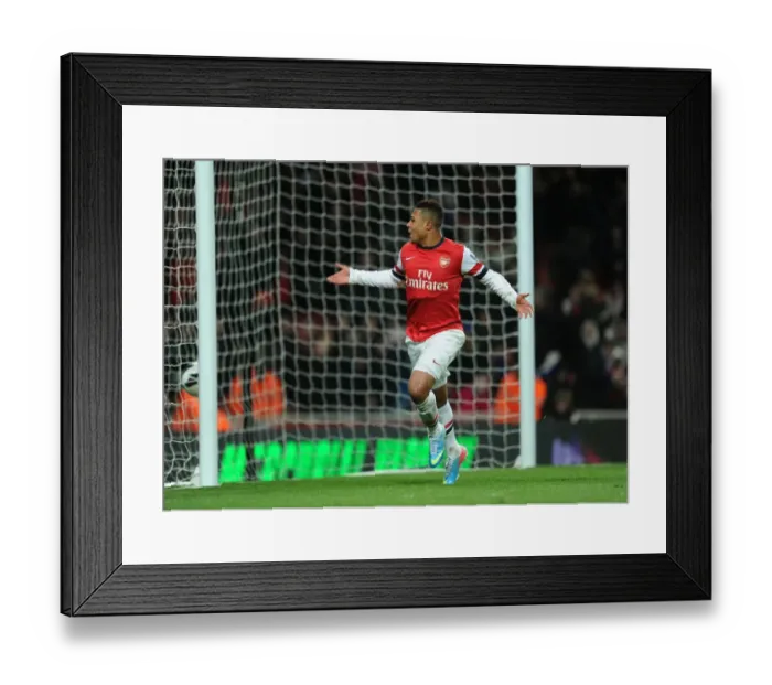 Framed Print : Serge Gnabry Scores for Arsenal U19 in NextGen Series Quarterfinal Framed Print : Serge Gnabry Scores for Arsenal U19 in NextGen Series Quarterfinal