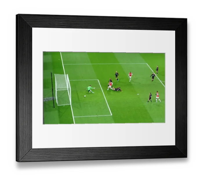 Framed Print : Serge Gnabry's Dramatic Goal: Arsenal U19 vs. CSKA Moscow U19 in NextGen Series Quarterfinals Framed Print : Serge Gnabry's Dramatic Goal: Arsenal U19 vs. CSKA Moscow U19 in NextGen Series Quarterfinals