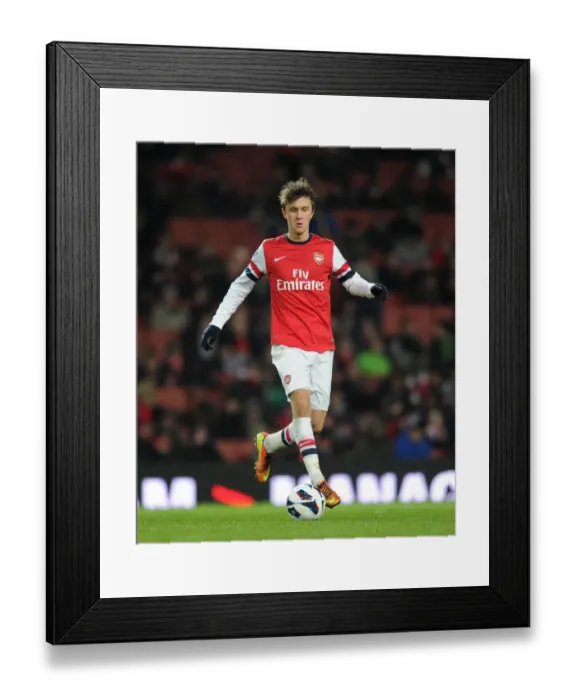 Framed Print : Kris Olsson (Arsenal). Arsenal U19 1: 0 CSKA Moscow U19. NextGen Series. 1  /  4 Final
