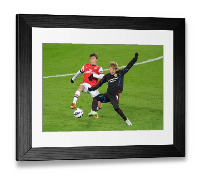 Framed Print : Arsenal U19 vs CSKA U19: Olsson vs Seredin in Intense NextGen Series Quarterfinal Clash