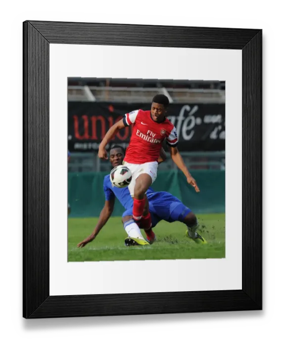 Framed Print : Chuba Akpom vs. Danny Pappoe: Clash in the NextGen Series Semi-Final