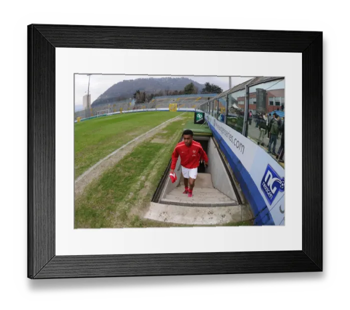 Framed Print : Alex iwobi (Arsenal). Arsenal 3: 4 Chelsea. NextGen Series 1  /  2 Final. Stadio Como