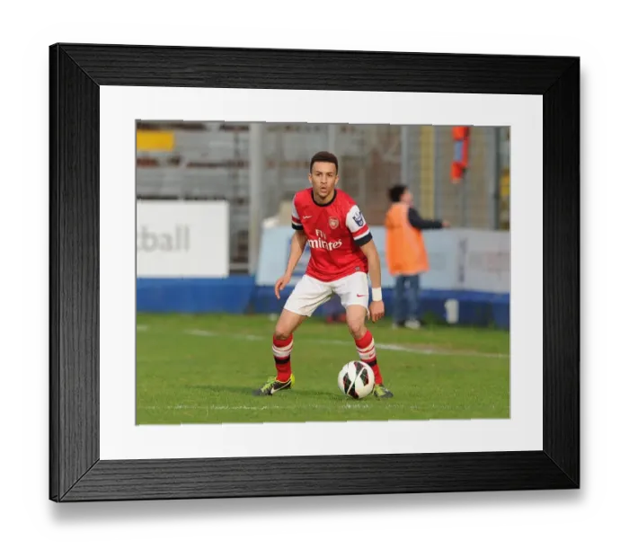 Framed Print : Arsenal's Brandon Ormonde-Ottewill Shines in Arsenal's 3:4 Win Against Chelsea in NextGen Series Final