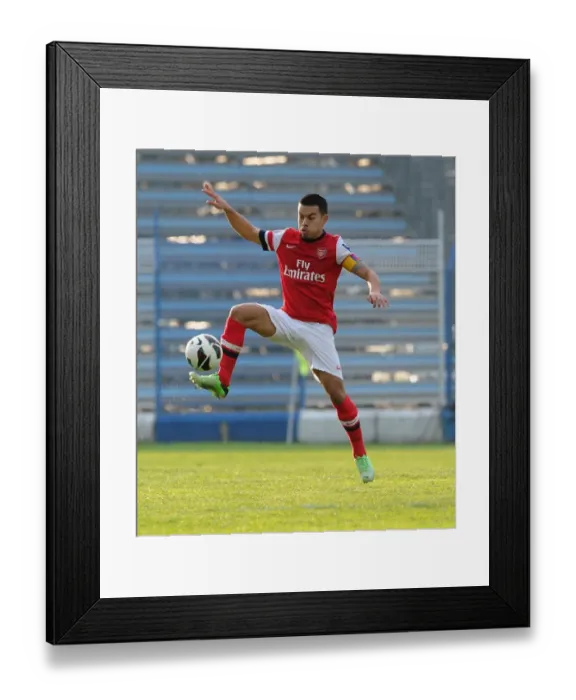 Framed Print : Nico Yennaris (Arsenal). Arsenal 3: 4 Chelsea. NextGen Series 1  /  2 Final. Stadio Como