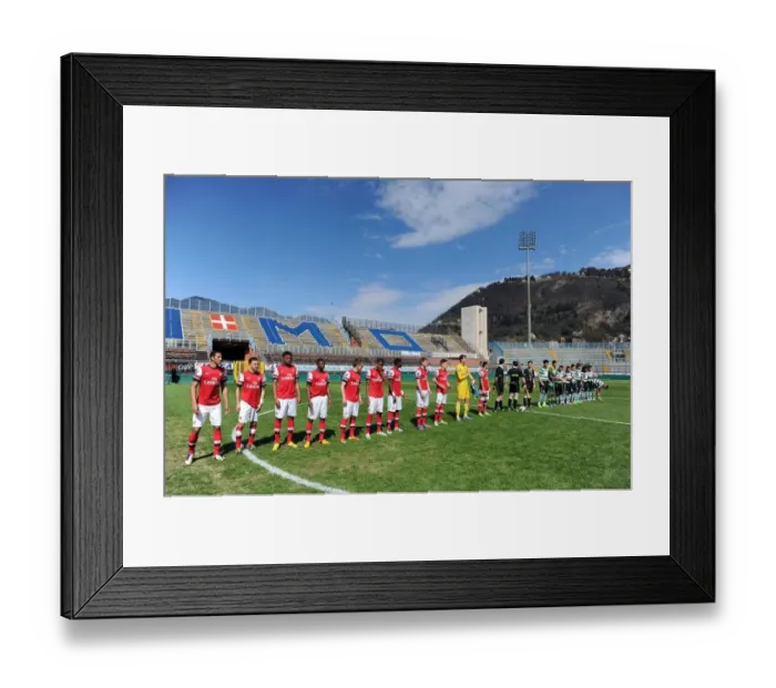 Framed Print : Arsenal U19 vs. Sporting Lisbon U19 - 3rd Place Play Off, NextGen Series 2012-13 Framed Print : Arsenal U19 vs. Sporting Lisbon U19 - 3rd Place Play Off, NextGen Series 2012-13