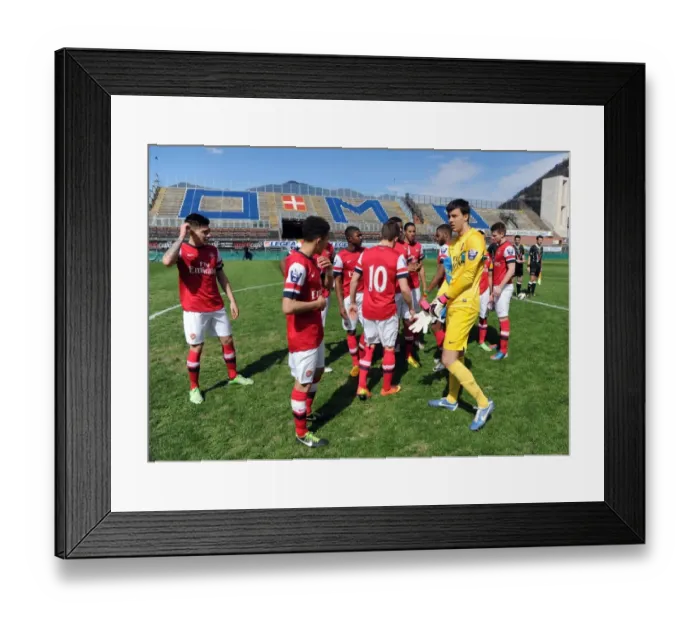 Framed Print : Dejan Iliev (Arsenal). Arsenal U19 1: 3 Sporting Lisbon U19. Nextgen Series 3rd Place Play-off Framed Print : Dejan Iliev (Arsenal). Arsenal U19 1: 3 Sporting Lisbon U19. Nextgen Series 3rd Place Play-off