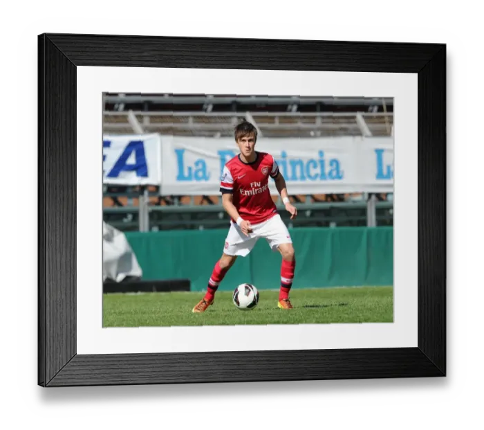 Framed Print : Arsenal's Kris Olsson Scores in 3rd Place Play-off against Sporting Lisbon U19 in Nextgen Series Framed Print : Arsenal's Kris Olsson Scores in 3rd Place Play-off against Sporting Lisbon U19 in Nextgen Series