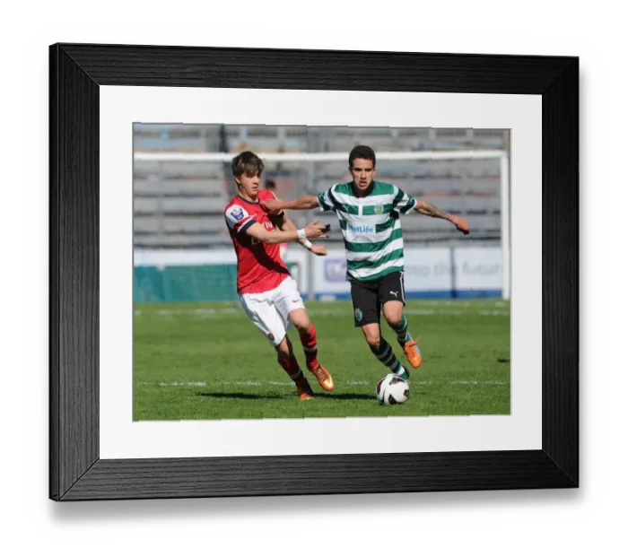Framed Print : Wallyson Mallmann vs. Kris Olsson: A Talent-Filled Clash in the NextGen Series 3rd Place Play Off between Arsenal U19 and Sporting Lisbon U19 Framed Print : Wallyson Mallmann vs. Kris Olsson: A Talent-Filled Clash in the NextGen Series 3rd Place Play Off between Arsenal U19 and Sporting Lisbon U19