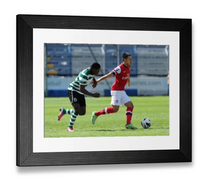Framed Print : Nico Yennaris vs. Wilson Manafa: Clash in Arsenal U19's NextGen Series 3rd Place Play Off Framed Print : Nico Yennaris vs. Wilson Manafa: Clash in Arsenal U19's NextGen Series 3rd Place Play Off