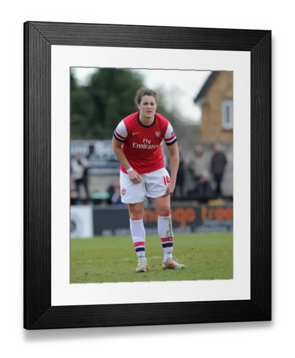 Framed Print : Jennifer Beattie in Action: Arsenal Ladies FC vs. VfL Wolfsburg, 2013 UEFA Women's Champions League Semi-Final Framed Print : Jennifer Beattie in Action: Arsenal Ladies FC vs. VfL Wolfsburg, 2013 UEFA Women's Champions League Semi-Final