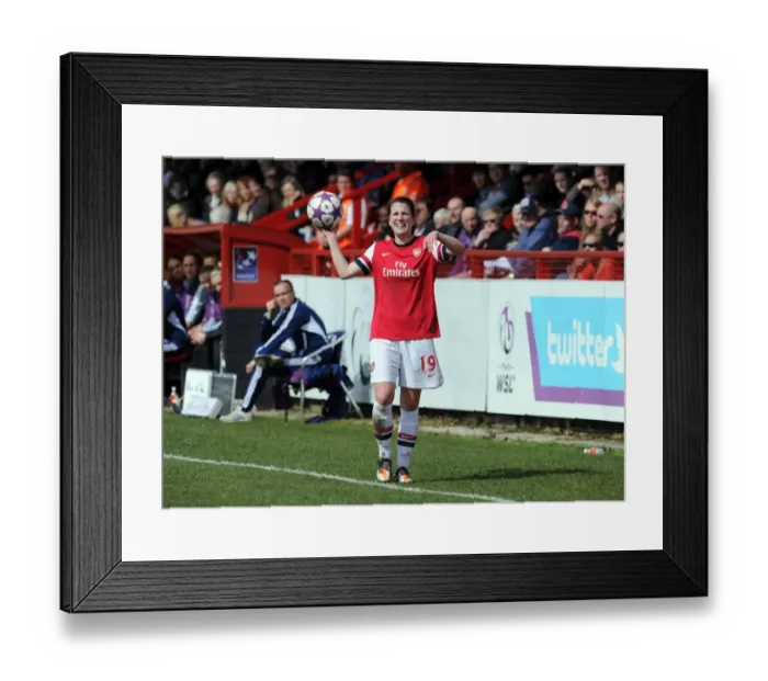 Framed Print : Niamh Fahey in Action: Arsenal Ladies Reach UEFA Women's Champions League Semi-Finals (2013) Framed Print : Niamh Fahey in Action: Arsenal Ladies Reach UEFA Women's Champions League Semi-Finals (2013)