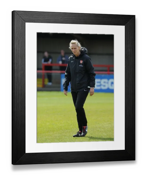 Framed Print : Shelley Kerr, Arsenal Ladies FC Manager: Semi-Final Showdown against VfL Wolfsburg in UEFA Women's Champions League Framed Print : Shelley Kerr, Arsenal Ladies FC Manager: Semi-Final Showdown against VfL Wolfsburg in UEFA Women's Champions League