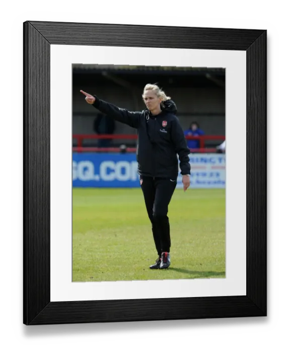 Framed Print : Shelley Kerr Leads Arsenal Ladies in UEFA Women's Champions League Semi-Final Framed Print : Shelley Kerr Leads Arsenal Ladies in UEFA Women's Champions League Semi-Final