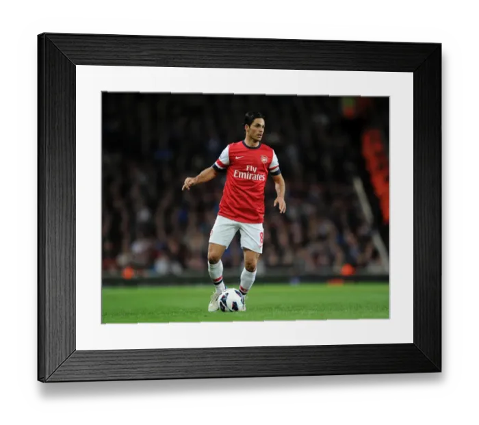 Framed Print : Mikel Arteta (Arsenal). Arsenal 0: 0 Everton. Barclays Premier League. Emirates Stadium, 16 / 4 / 13 Framed Print : Mikel Arteta (Arsenal). Arsenal 0: 0 Everton. Barclays Premier League. Emirates Stadium, 16 / 4 / 13