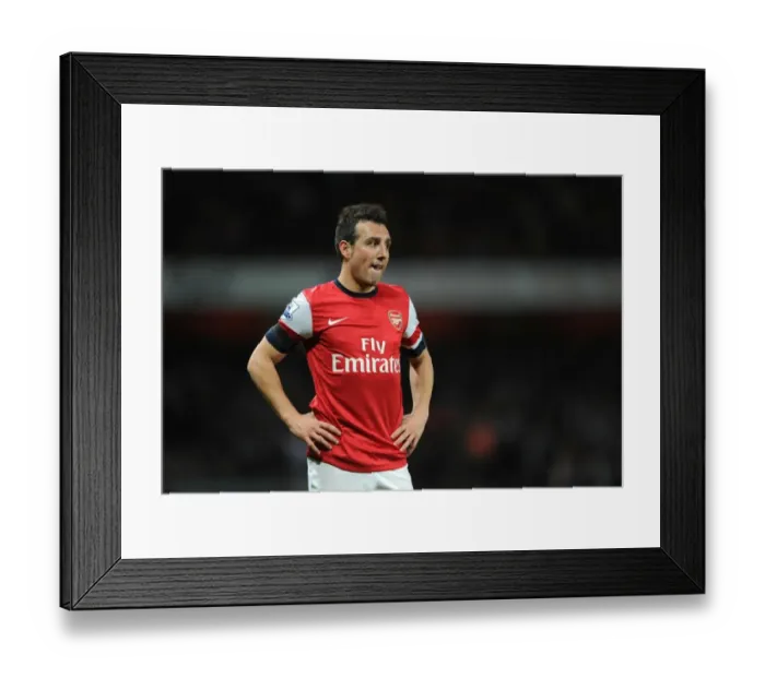 Framed Print : Santi Cazorla in Action: Arsenal vs. Everton, Premier League 2012-13 Framed Print : Santi Cazorla in Action: Arsenal vs. Everton, Premier League 2012-13