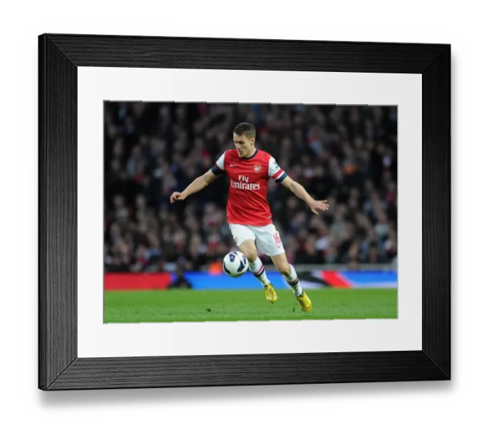 Framed Print : Aarom Ramsey (Arsenal). Arsenal 0: 0 Everton. Barclays Premier League. Emirates Stadium, 16 / 4 / 13 Framed Print : Aarom Ramsey (Arsenal). Arsenal 0: 0 Everton. Barclays Premier League. Emirates Stadium, 16 / 4 / 13