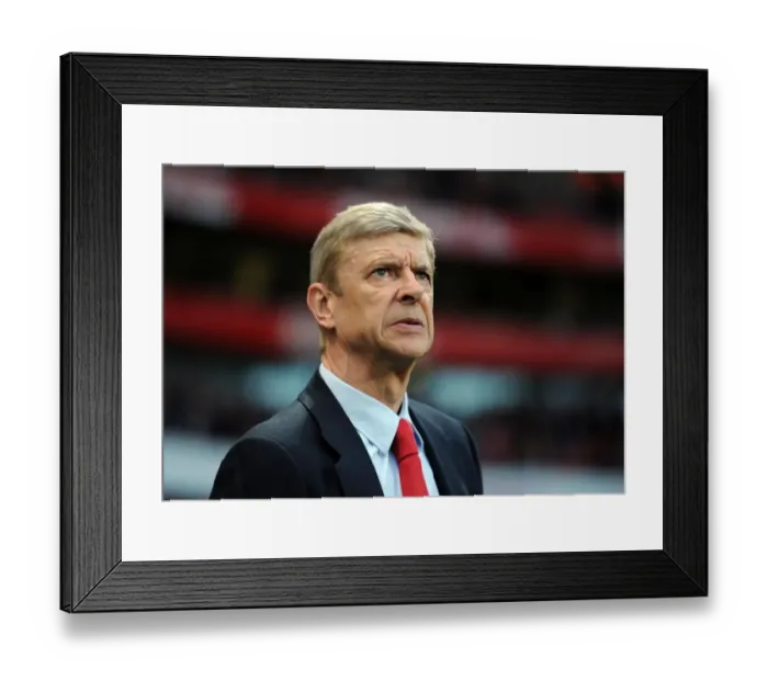 Framed Print : Arsene Wenger: Arsenal Manager at Emirates Stadium vs Everton (2012-13) Framed Print : Arsene Wenger: Arsenal Manager at Emirates Stadium vs Everton (2012-13)