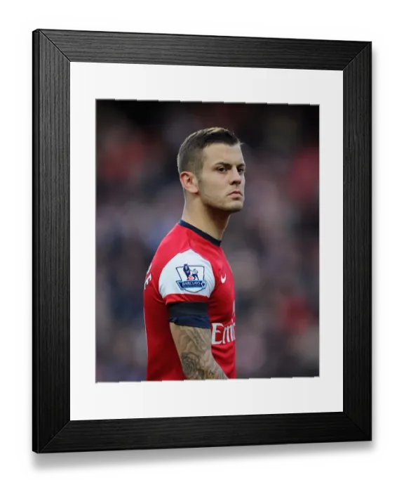 Framed Print : Jack Wilshere in Action: Arsenal vs Everton, Premier League 2012-13 Framed Print : Jack Wilshere in Action: Arsenal vs Everton, Premier League 2012-13